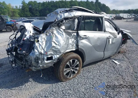 2024 Toyota Highlander Xle from USA, damaged, VIN 5TDKDRBH2RS573691